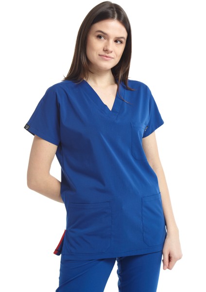 Ultralycra V Yaka Yarasa Kol Hemşire Doktor Forma Takımı fırsatları