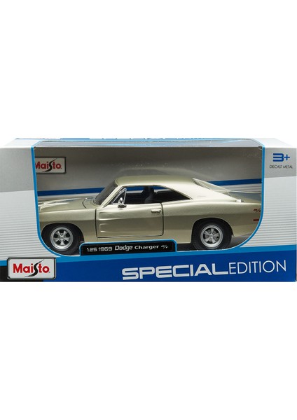 Dodge Charger R/t 1969 1:25 Model Araba Gümüş fırsatları