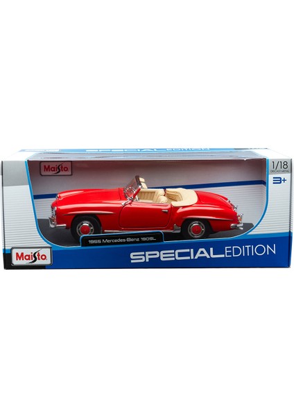 Maisto 1:18 1955 Mercedes-Benz 190 Sl Model Araba