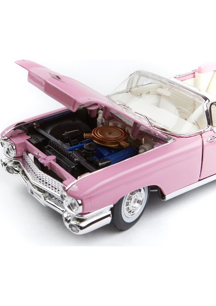 Maisto Cadillac Eldorado Diecast Model Araba 1:18 Premiere Edition Pembe modelleri