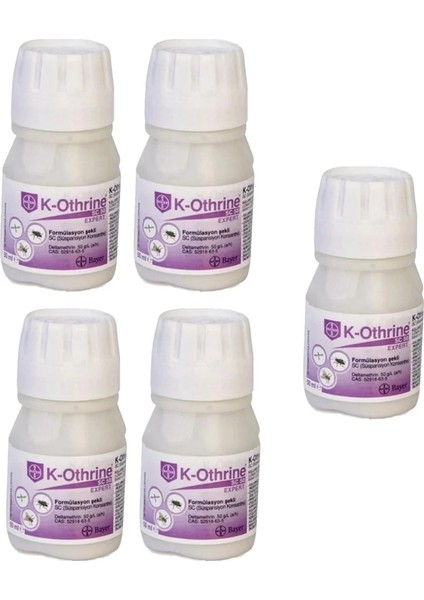 K-Othrine Sc 50 Genel Haşere Kovucu 5 x 50 ml