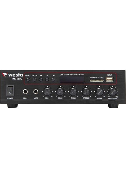 WM-750U 80 Watt Mixser Amfi