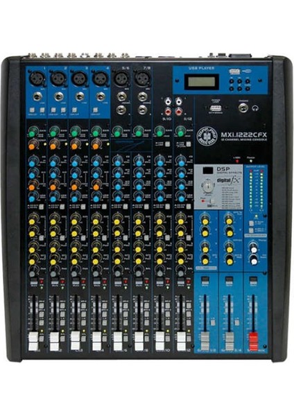 MXI.1222CFX 12 Kanal Deck Mixer