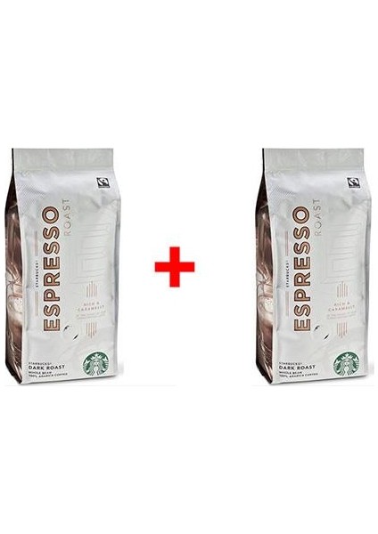 Espresso Dark Roast  Çekirdek Kahve 250 gr x 2