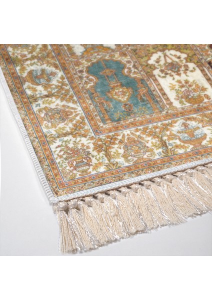 Exclusive Gümüş Saçaklı Dijital Halı Carole Renkli̇ modelleri