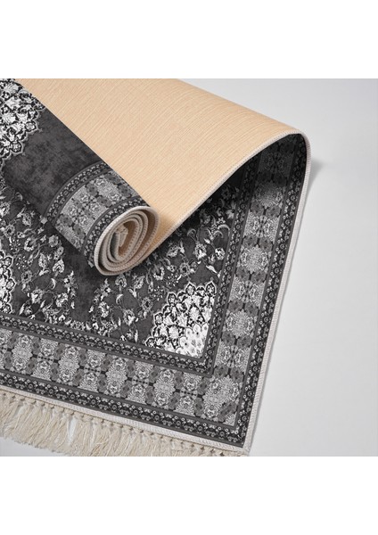 Exclusive Saray Saçaklı Dijital Halı Arlene Gri̇ modelleri