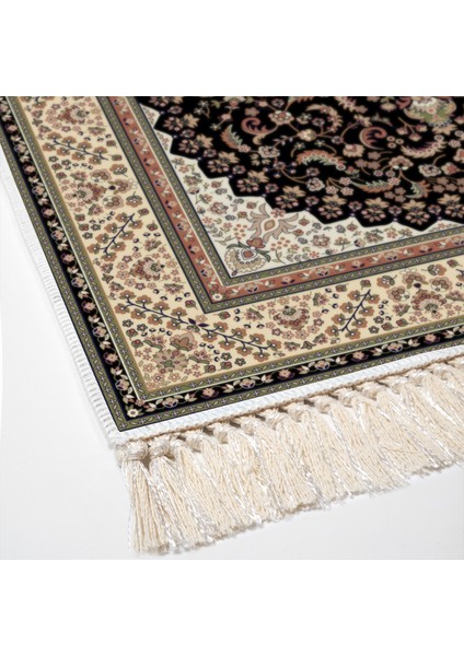 Gümüş Saçaklı Dijital Halı Nerhim Kahve fiyatları