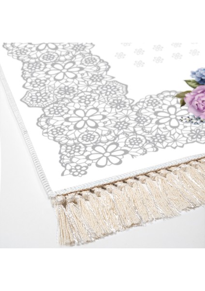 Saray Saçaklı Dijital Halı Mumtaz Mürdüm modelleri