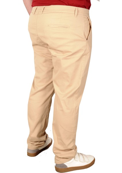 Büyük Beden Erkek Pantolon Keten 20850 Bej fiyatları