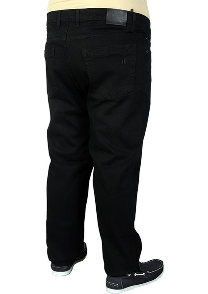 Büyük Beden Erkek Pantolon Kot Classic 19719 Siyah fiyatları