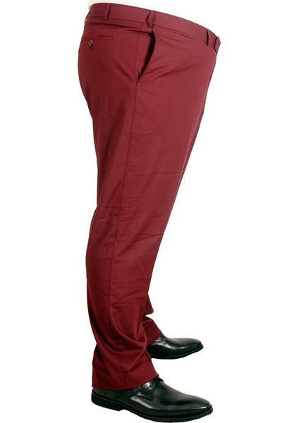 Pantolon Kumas 17002 Bordo