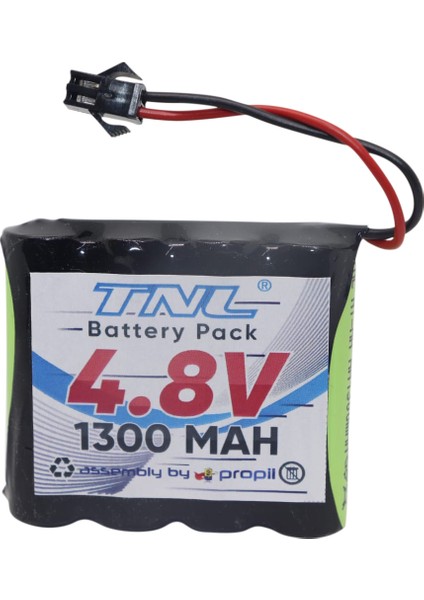 Oyuncak Araba Pili 4.8V 1300 Mah