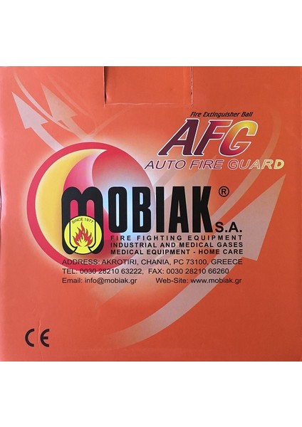 Yangın Topu Abc %90 - Yangın Söndürme Topu
