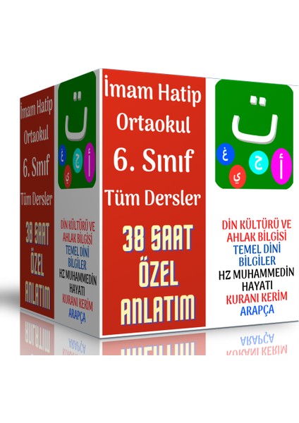 Imam Hatip Lisesi 6. Sınıf Meslek Dersleri Eğitim Seti