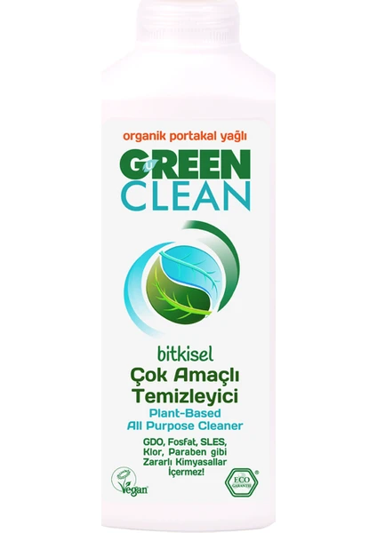 Green Clean Bitkisel Çok Amaçlı Temizleyici 1000 ml