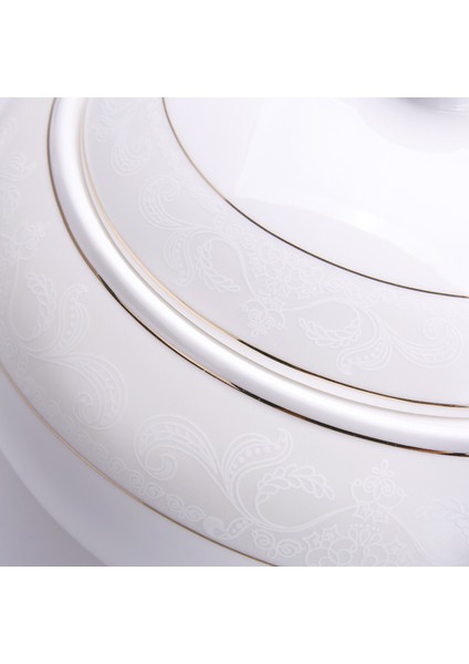 Lillyana New Bone 60 Parça Yemek Takımı Gold fiyatları