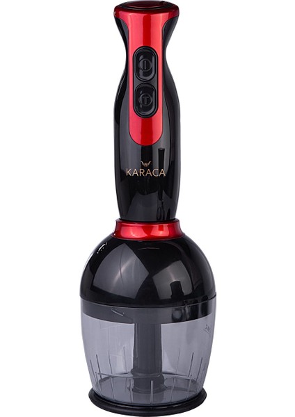 4 in 1 Black Red Blendfit Blender Set