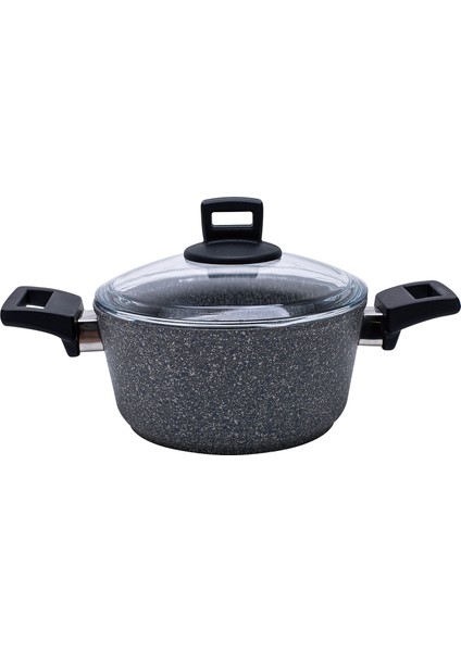 Biogranit Premium Gray Mega 9 Parça Tencere Seti