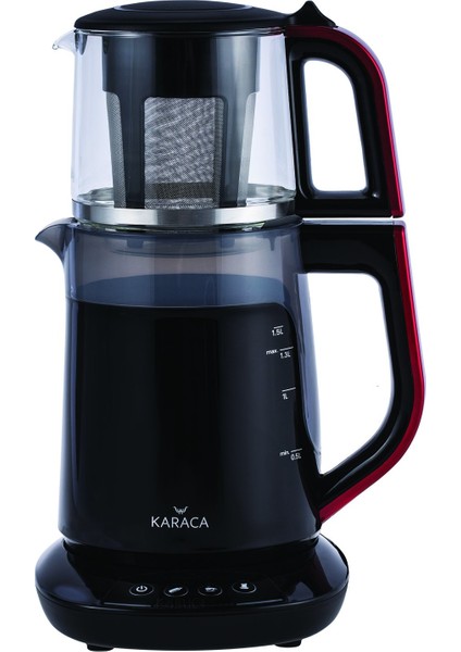Demfit 2501 Sesli ve Işıklı Çay Makinesi Redgold