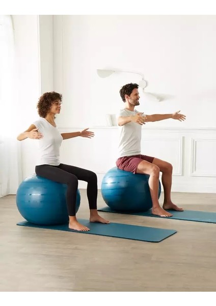 Turkuaz L Boy 75 cm Pilates Topu fiyatları