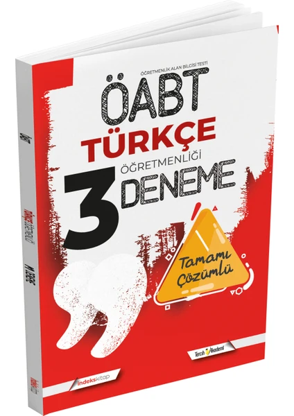 Tercih Akademi ÖABT Türkçe Öğretmenliği 3 Deneme - Terci Akademi