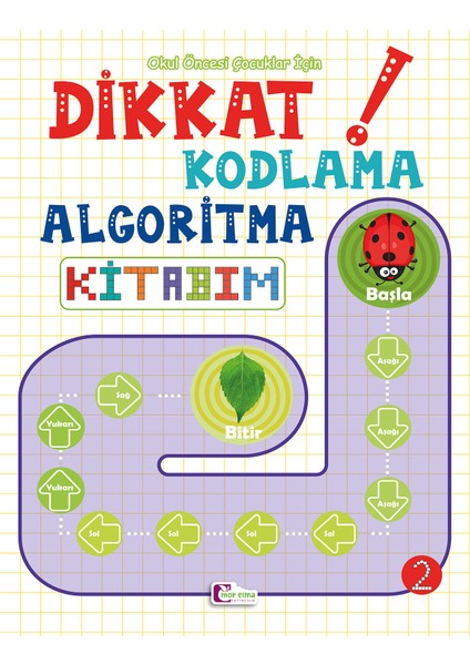 Okul Öncesi Kodlama Dikkat Algoritma Kitapları 2'li - Zarife Üspolat