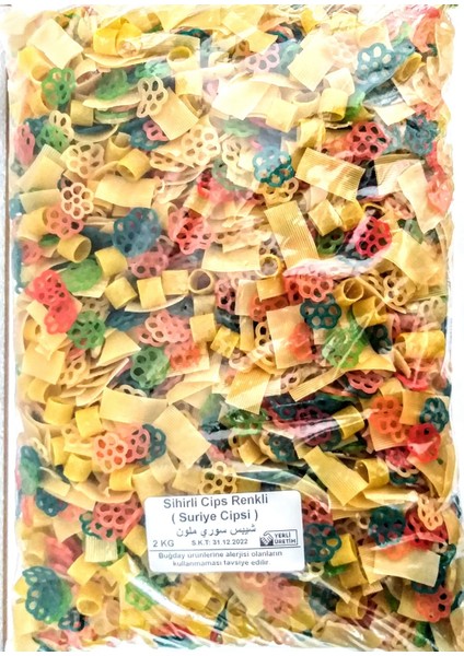 Sihirli Cips Renkli ( Suriye Cipsi ) 2 kg
