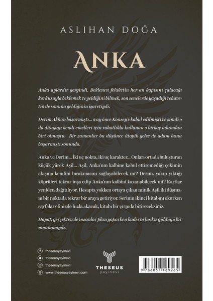 Anka 2. Kitap - Aslıhan Doğa