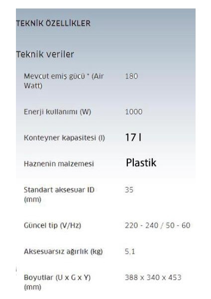 Wd2 Eu 1000W Islak-Kuru Elektrikli Süpürge