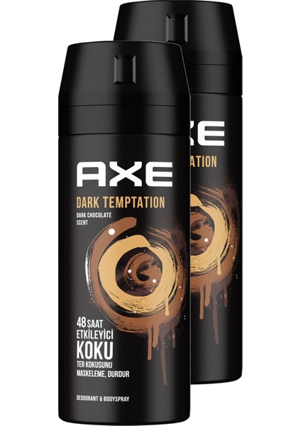 Dark Temptation Erkek Deodorant 150 ml 2'li Set