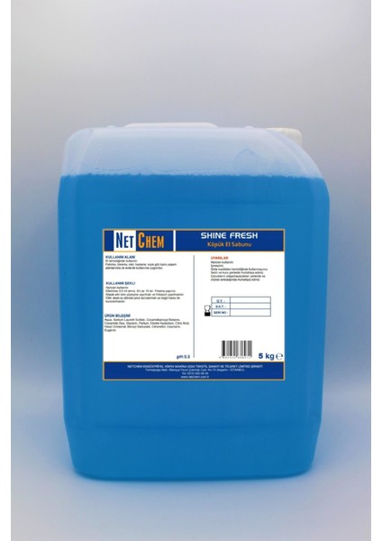 Bahar Kokulu Köpük El Sabunu 5 kg