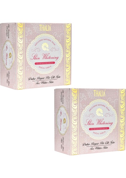 Doğal Cilt Beyazlatma Sabunu - 150 gr x 2 Adet
