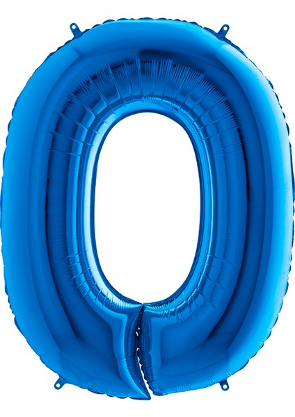 Rakam Balon Folyo 100 cm Mavi 0