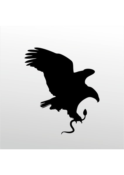 Folyo Sticker Kartal 103 100 cm Uzunluk Dekoratif Sticker