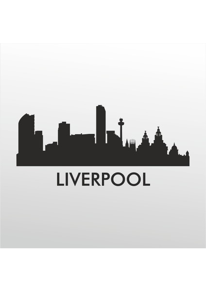 Folyo Sticker Liverpool 30 cm Uzunluk Dekoratif Sticker