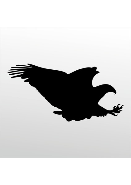 Folyo Sticker Kartal 112 40 cm Uzunluk Dekoratif Sticker