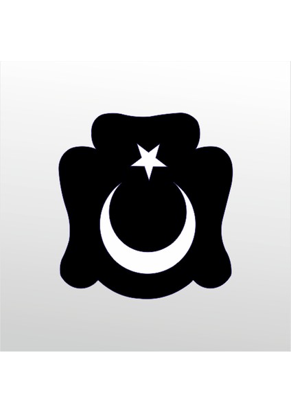 Folyo Sticker Ay ve Yıldız 50 cm Uzunluk Dekoratif Sticker