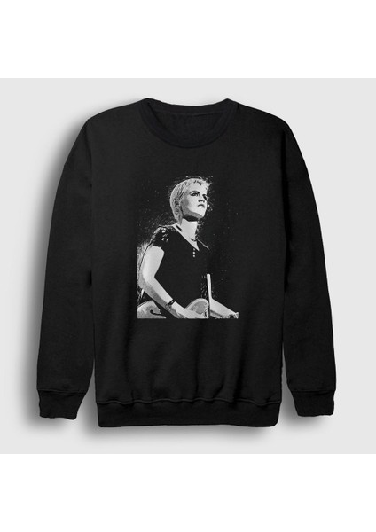 Unisex Siyah Dolores O'riordan The Cranberries Sweatshirt