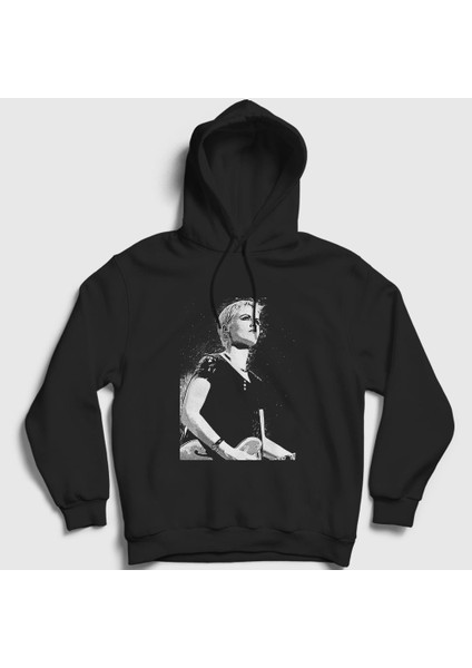 Unisex Siyah Dolores O'riordan The Cranberries Kapüşonlu Sweatshirt