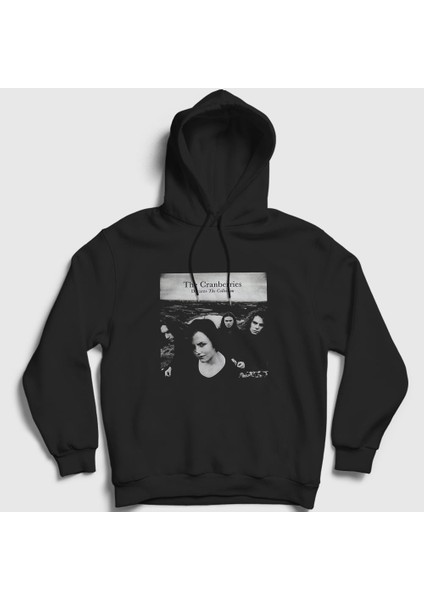 Unisex Siyah Dreams The Cranberries Kapüşonlu Sweatshirt