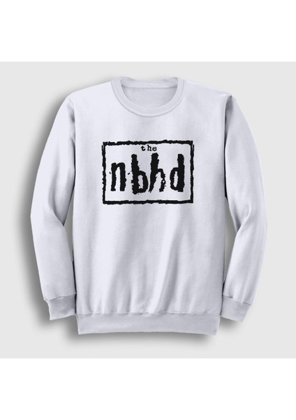 Unisex Beyaz The Nbhd The Neighbourhood Sweatshirt