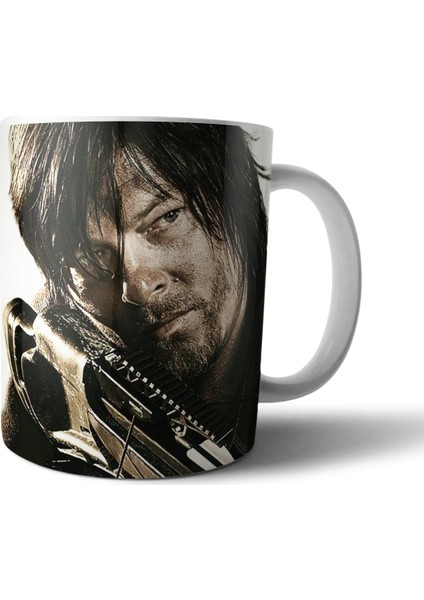 Rick Grimes Daryl Dixon Walking Dead Kupa Bardak Model 1