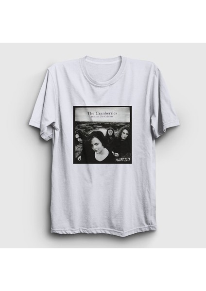 Unisex Beyaz Dreams The Cranberries T-Shirt