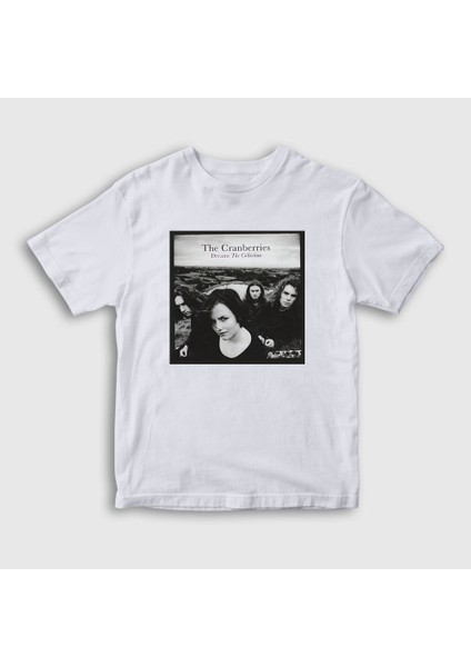 Unisex Çocuk Beyaz Dreams The Cranberries T-Shirt