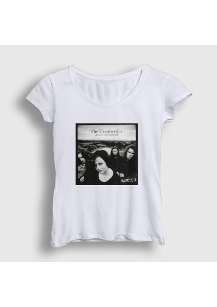 Kadın Beyaz Dreams The Cranberries T-Shirt