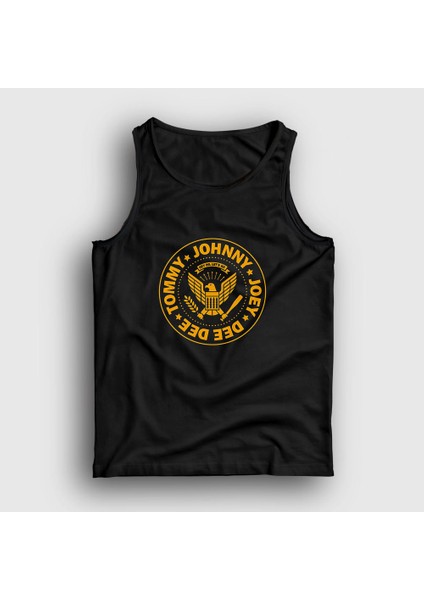 Unisex Siyah Logo V2 Ramones Atlet