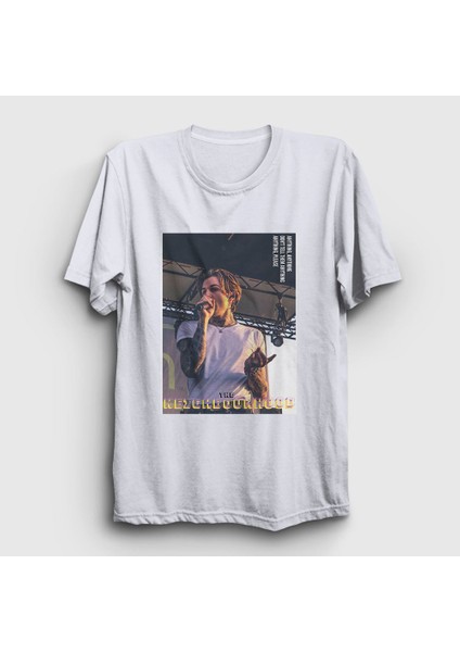 Unisex Beyaz Jesse Rutherford The Neighbourhood T-Shirt