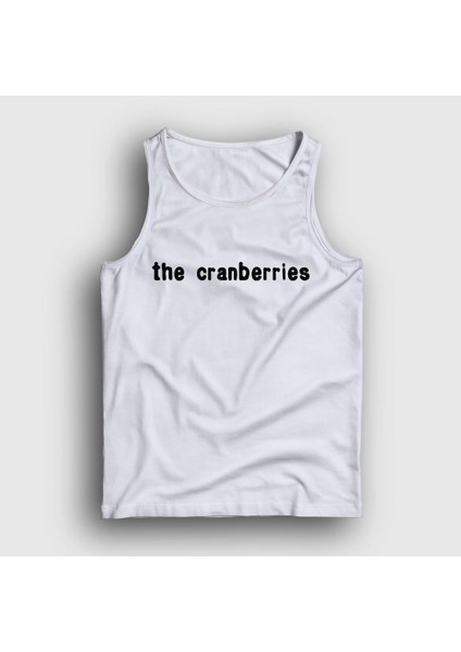 Unisex Beyaz Logo The Cranberries Atlet