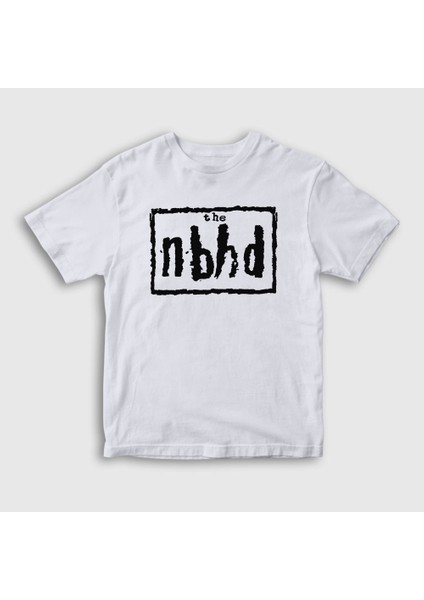 Unisex Çocuk Beyaz The Nbhd The Neighbourhood T-Shirt