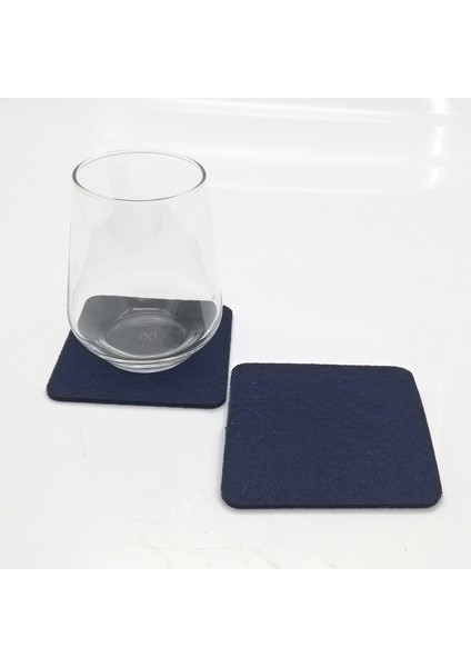 Bardak Altlığı Keçe KARE&NBSP;LACIVERT&NBSP;61066